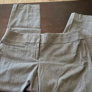 Previously loved gray Loft work pants